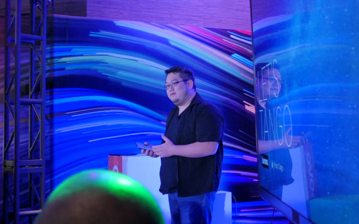Johnny Lee, şeful Project Tango pentru Google. FOTO Răzvan Băltăreţu/Adevărul