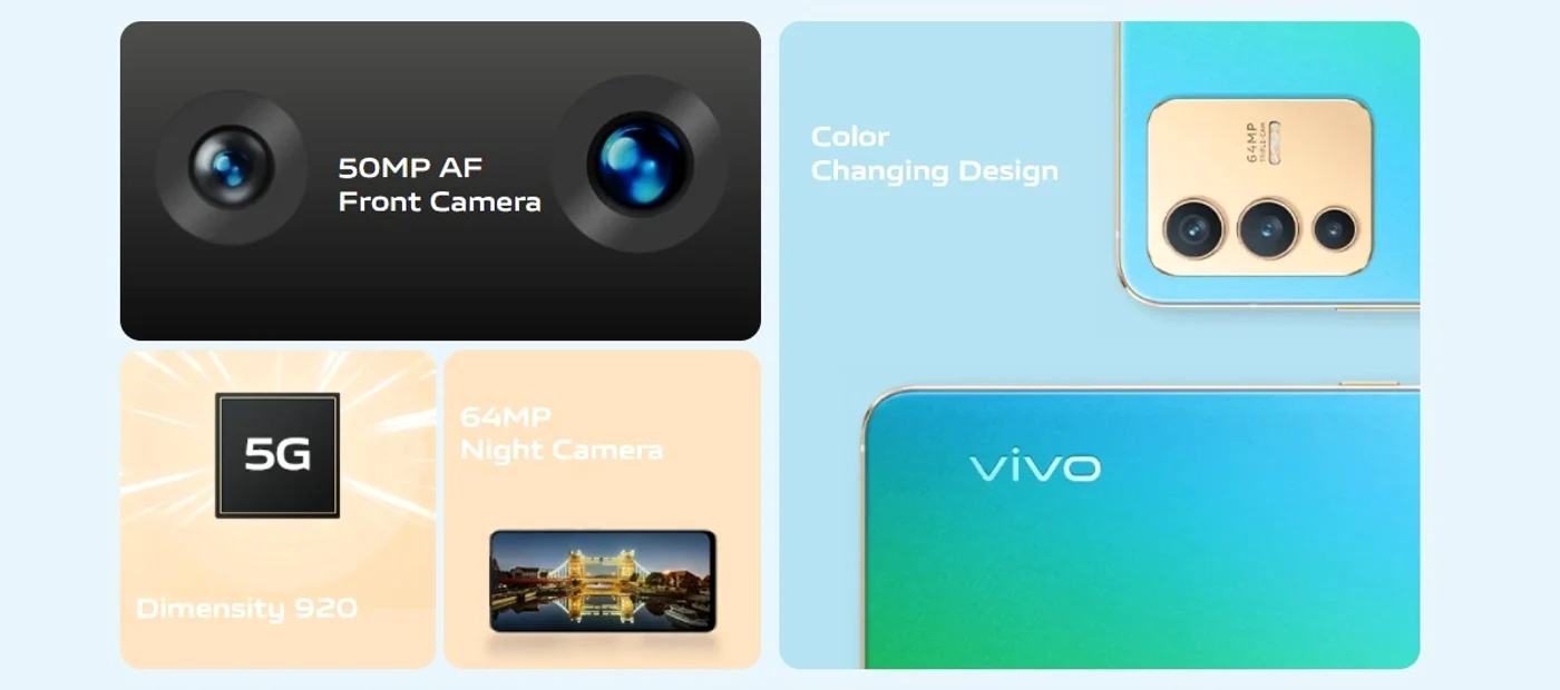 Vivo V23 5G - prezentare generală / GSM Arena