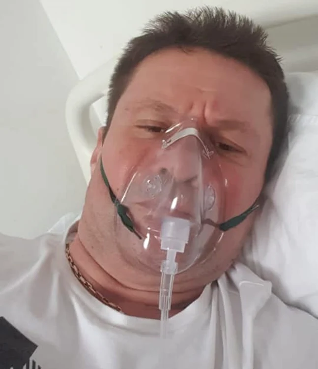 Dublul campiona naţional de raliu, Dan Gîrtofan, luptă cu virusul în spital. FOTO: arhiva personală
