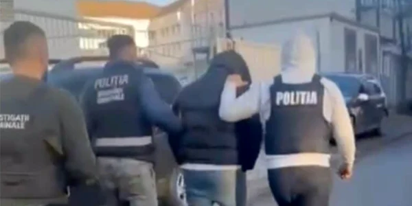 Hoțul seifului cu bani și bijuterii din Mediaș, prins de polițiști. Prejudiciul real: 375.000 de euro FOTO: Poliția Română/Ora de Mediaș