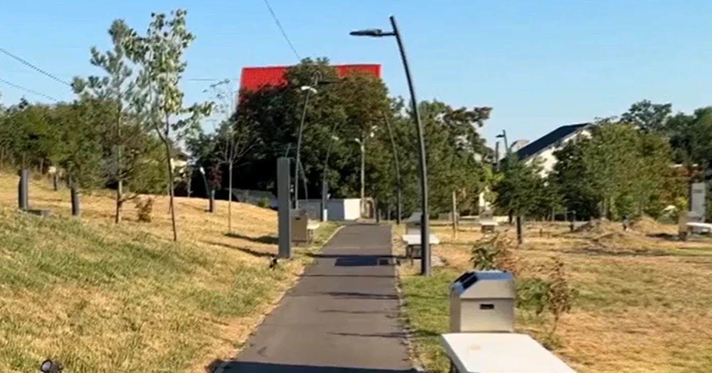 Localnicii critică aspectul parcului