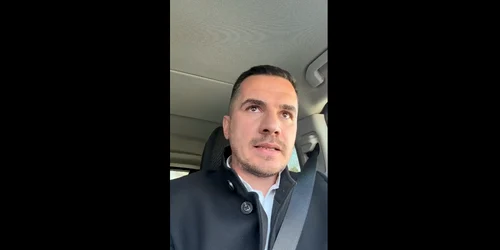 Angajatul Vlad Jipa despre care președintele AEP a spus ca a plecat in concediu la dubai in timpul concediului medical FOTO: captură video