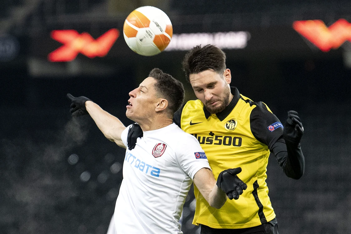 
    CFR Cluj a evoluat în grupele Ligii Europa în ultimii doi aniFoto: EPA-EFE  