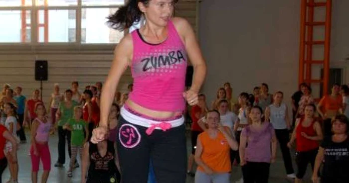 Foto Adevărul/Demonstraţia de zumba va fi una caritabilă 