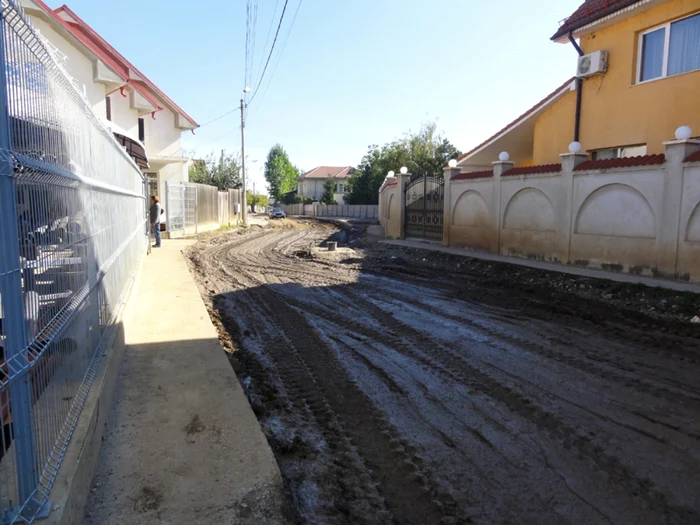 Astfel a arătat, zeci de ani la rând, ''strada" Alexe Marin din Slatina... (FOTO: Mugurel Manea)