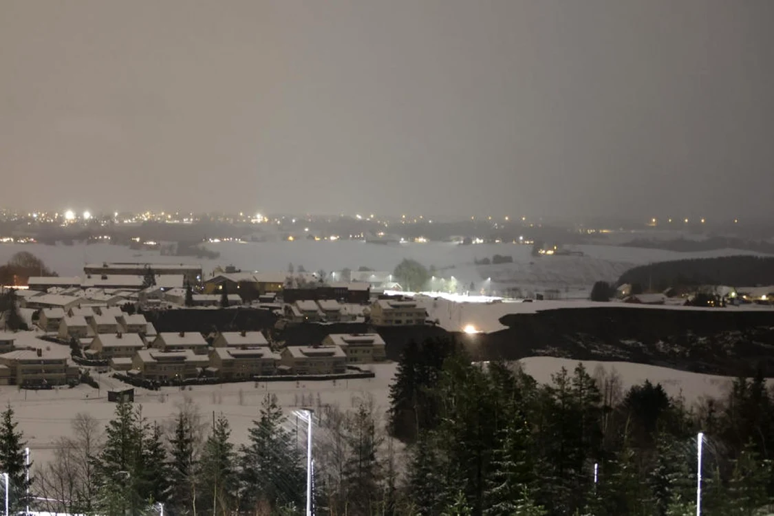 Alunecare de teren în satul Ask din Norvegia FOTO EPA-EFE