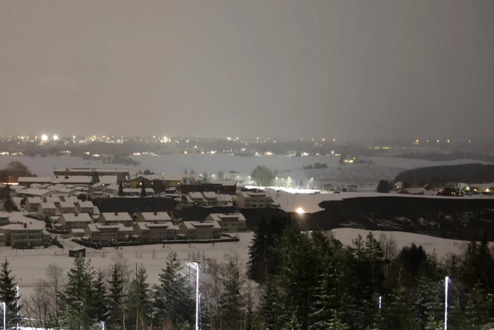 Alunecare de teren în satul Ask din Norvegia FOTO EPA-EFE