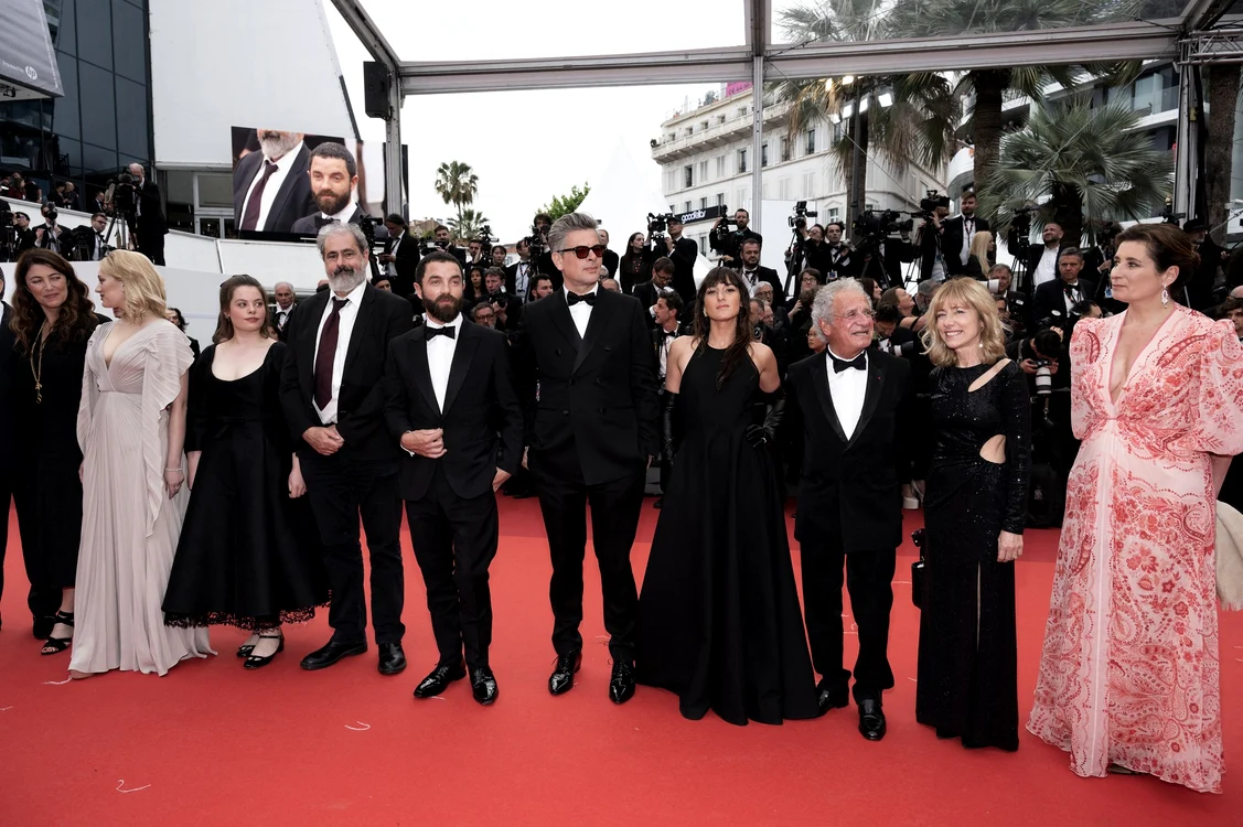 La Cannes, alături de distribuția din „Rosalie“, filmul înscris în competiția Un Certain Regard.