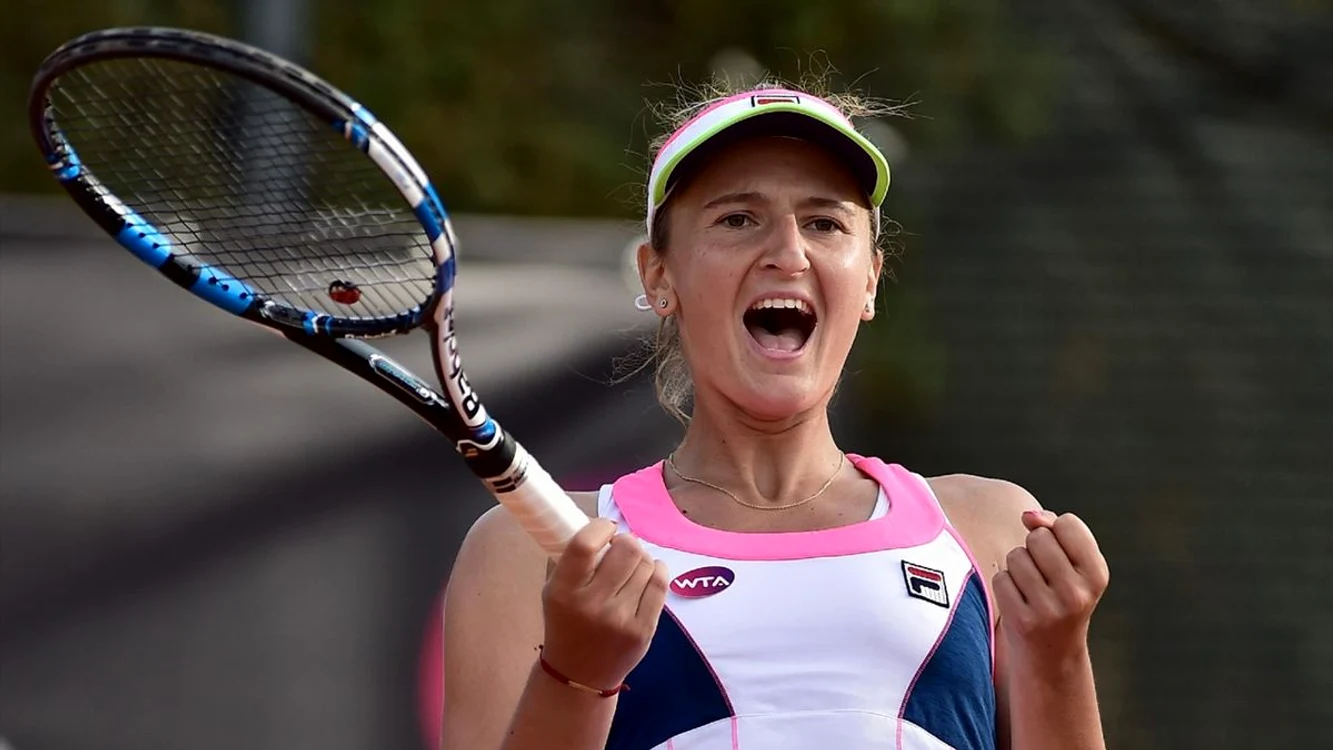 Irina Begu, la un meci de un nou succes în tenis. Foto EPA EFE