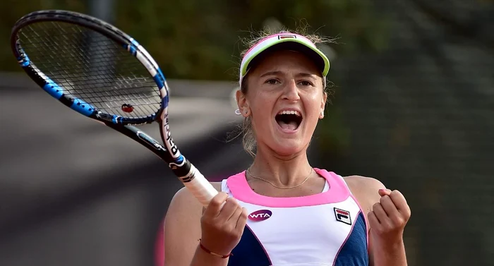 Irina Begu e în turul 3 la Internaționalele Italiei. Foto EPA EFE