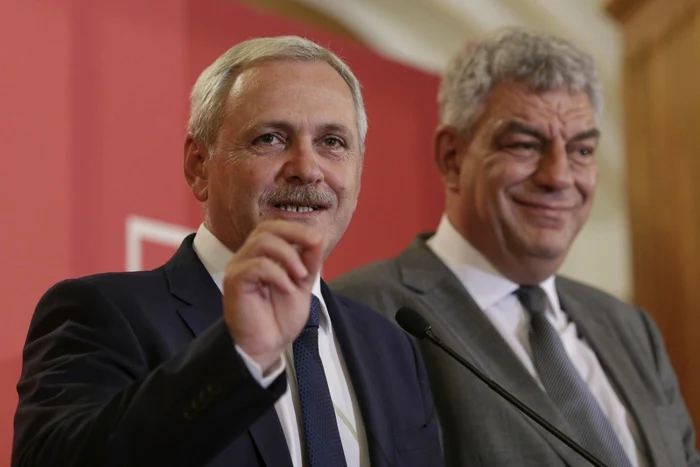 Liviu Dragnea şi Mihai Tudose