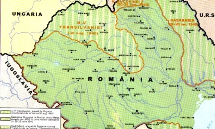 România, 1940: urmările unei nedreptăţi jpeg