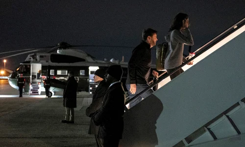 JD Vance în drum spre Groenlanda FOTO Profimedia 