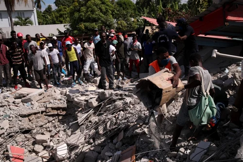 Haiti - cutremur şi furtuna Grace - 18 aug 2021 / FOTO EPA - EFE