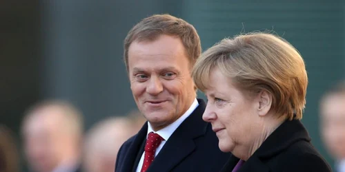 Donald Tusk şi Angela Merkel FOTO wiadomosci.pl