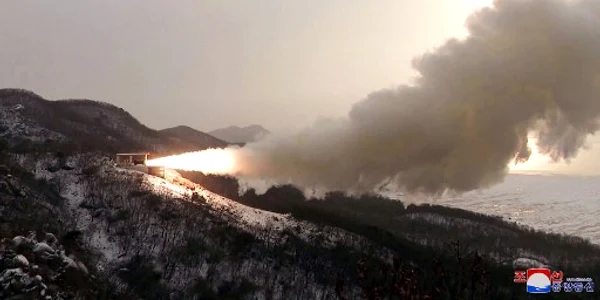Coreea de Nord motor cu combustibil solid de mare putere foto AFP jpg