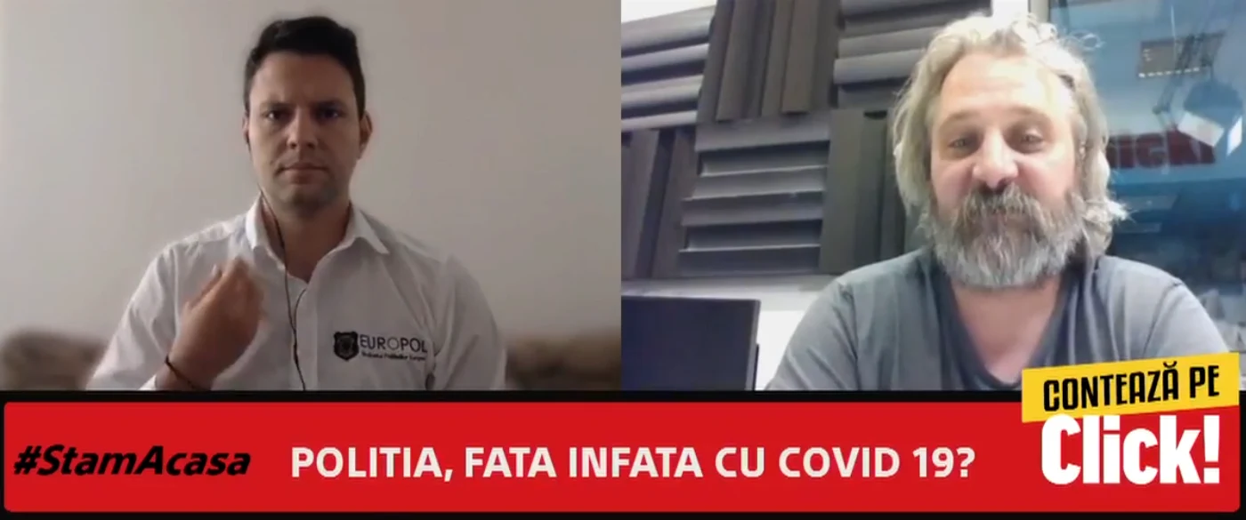 
    Cosmin Andreica, liderul Sindicatului polițienesc „Europol”, a vorbit live la „Contează pe Click!”foto: Click!  