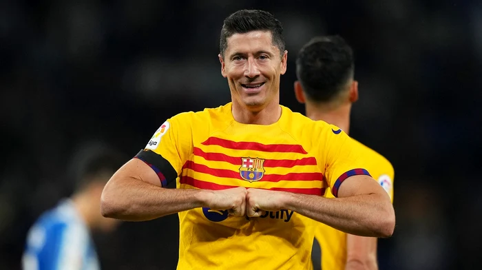 Robert Lewandowski, atacant Barcelona. FOTO: Facebook