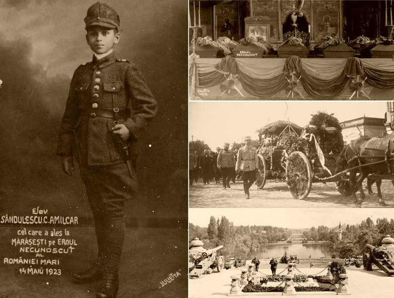 Povestea tragică a Fiului Ostașului Necunoscut. Premoniția lui Amilcar Săndulescu, orfanul de război care a fost răpit de mare FOTO