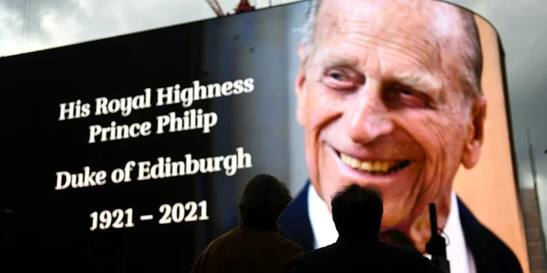Omagii aduse Prinţului Philip. FOTO EPA-EFE