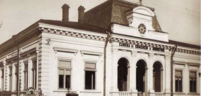 În această clădire a funcţionat Camera de Comerţ FOTO: focsaniulvechi