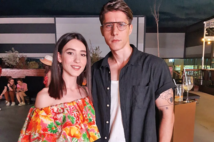 Bianca Neagu și Alin, soțul ei