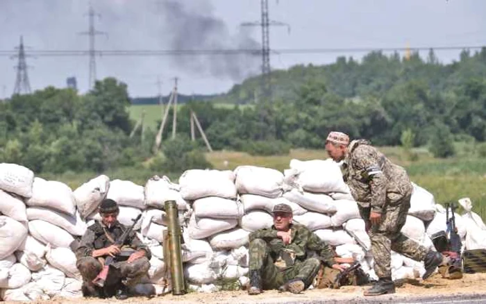 În Transnistria sunt mobilizate câteva mii de trupe ruse, care acţionează drept „forţe pacificatoare” FOTO Reuters