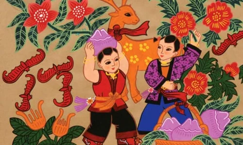 Expoziţie de pictură ţărănească chineză la MŢR jpeg