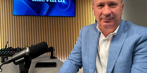 Adrian Câciu, invitat la „Interviurile Adevărul” FOTO: Cătălin Mănescu