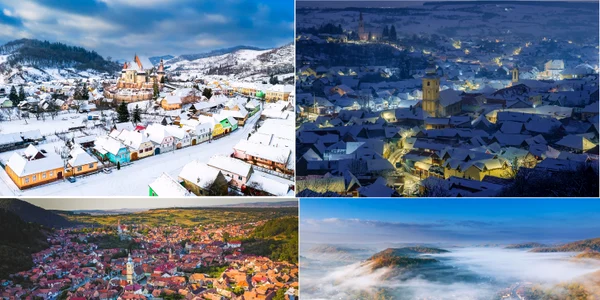 Sibiu singurul județ cu două așezări devenite „Comuna Comunelor” Colaj