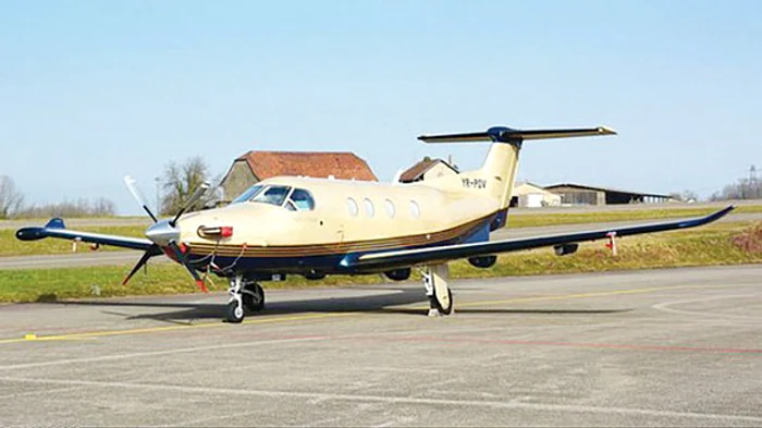 
    Aeronava omului de afaceri, un Pilatus PC-12, poate costa până la 4,3 milioane de dolariFoto: EPA-EFE  