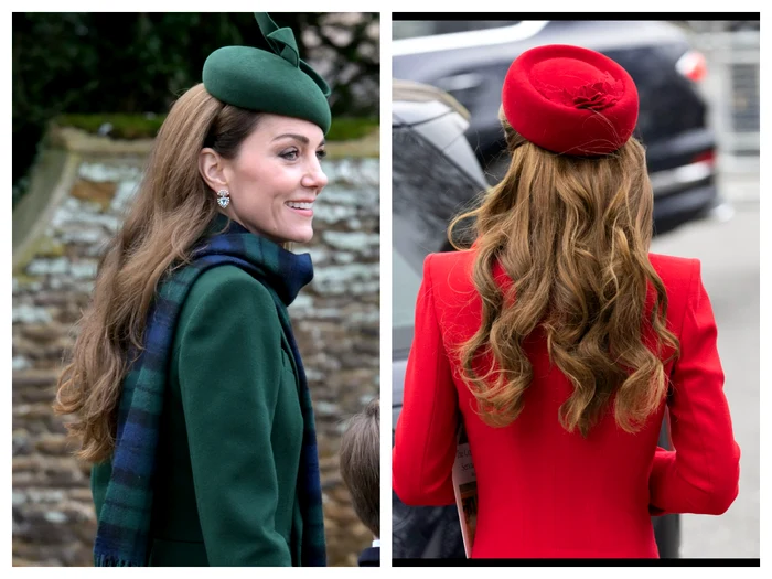 Kate Middleton păr sănătos colaj jpg