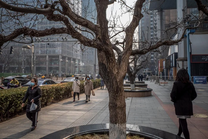 Strada din Beijing FOTO EPA-EFE