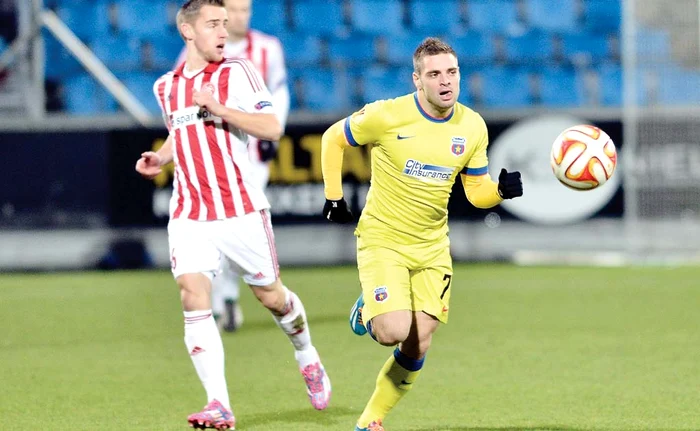 
    Adi Popa este unul dintre  puţinii „supravieţuitori”  ai meciului din 2014,  câştigat cu 6-0 cu AalborgFoto: Sportpictures.eu  