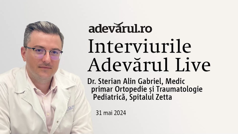 Chirurgia artroscopică, cu Dr Sterian Alin Gabriel, Medic primar Ortopedie și Traumatologie Pediatrică, Spitalul Zetta
