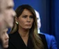 Melania Trump după atentatul la viața lui Donald Trump la Dineul Corespondenților de la Casa Albă organizat la Hotelul Washington Hilton, unde a fost atacat și Ronald Reagan. FOTO: Profimedia