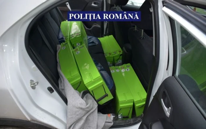 Acumulatorii au fost recuperaţi FOTO IPJ Călăraşi