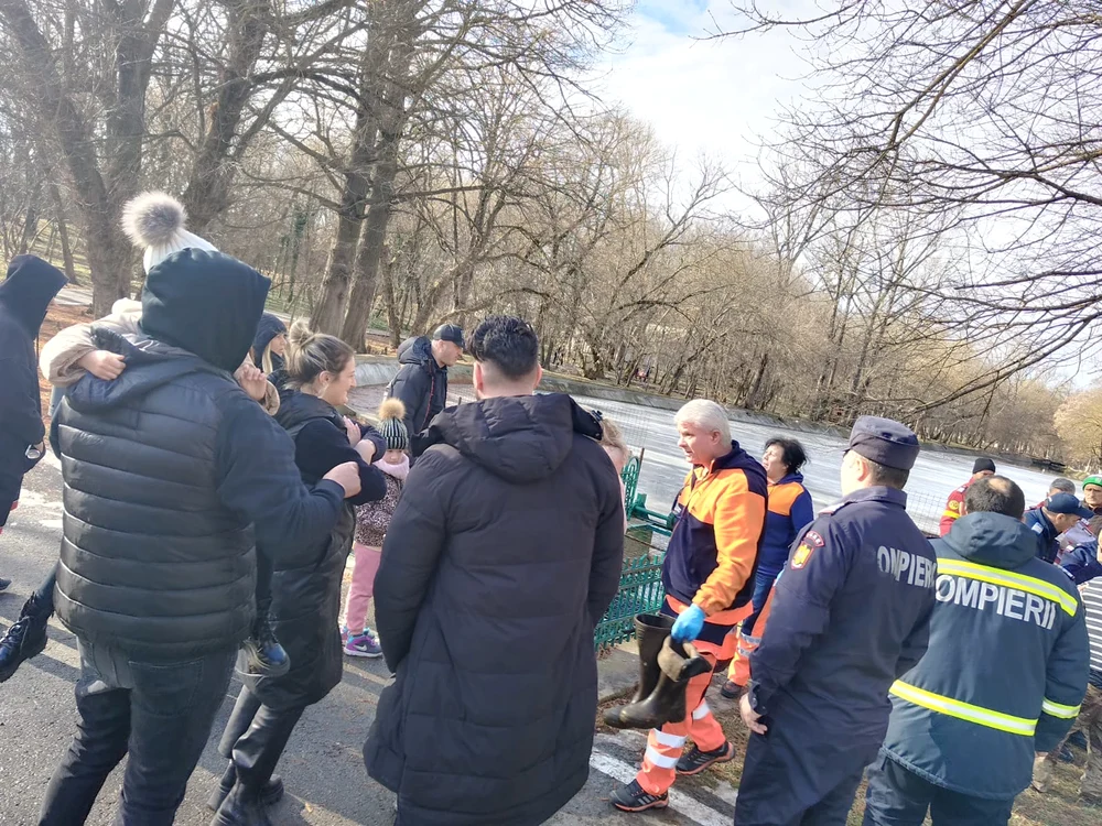 La locul evenimentului au ajuns mai multe echipaje de intervenție și prim-ajutor FOTO: IJJ Olt/FB