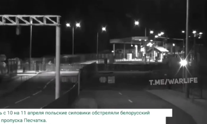 VIDEO // Poliţiştii de frontieră din Belarus acuză forţele poloneze că i au atacat cu o praştie şi „bile de metal” png