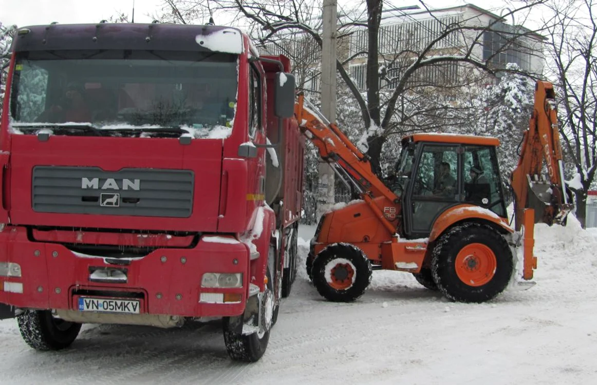 Zăpada nu va mai fi cărată în afara oraşului