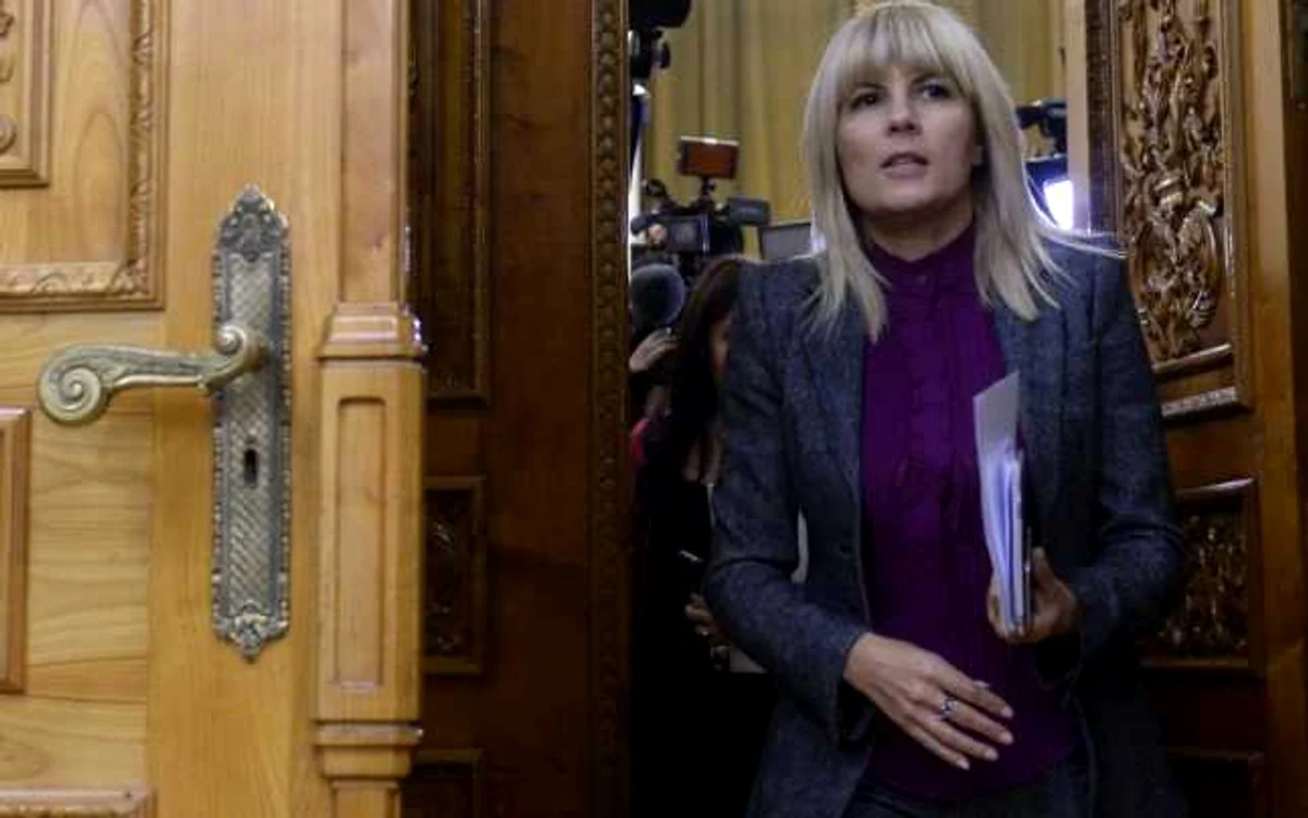 Elena Udrea la Comisia Juridica FOTO Mediafax