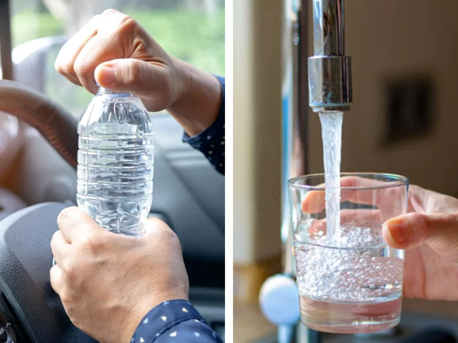 Apă îmbuteliată și apă de la robinet: mituri, realități și efecte asupra sănătății