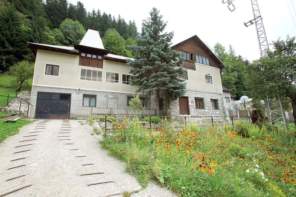 Vila de la Sinaia  a artistului, care-i va  reveni lui Dragoş