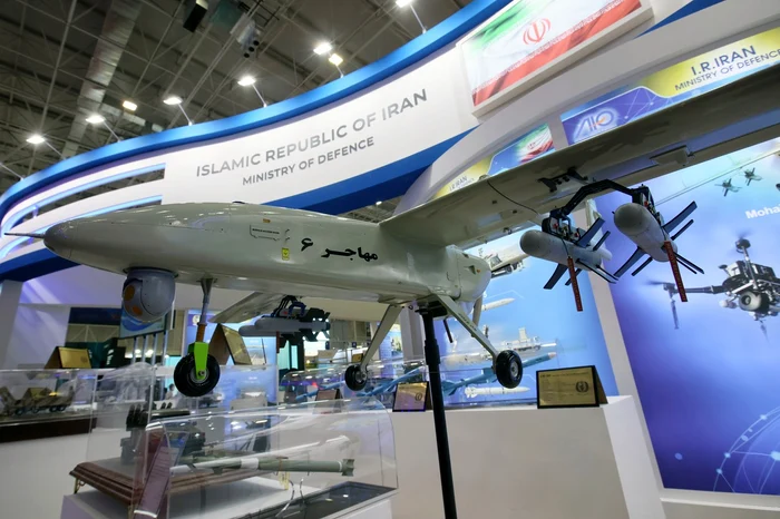 Drone Mohajer 6 urmează să fie trimise de Iran Rusiei FOTO Profimedia 