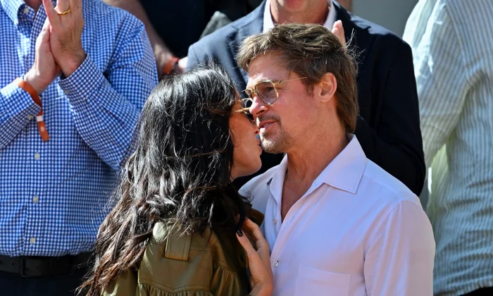 Brad Pitt și partenera sa de viață Ines de Ramon, Profimedia (5) jpg