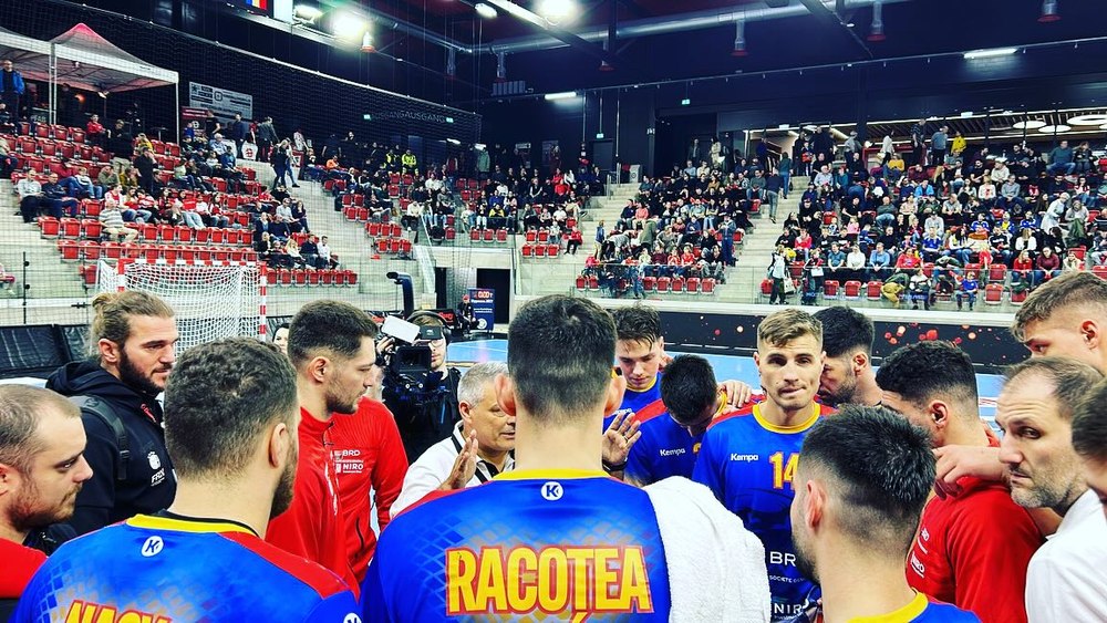 România, învinsă clar de Spania la Campionatul European de handbal masculin