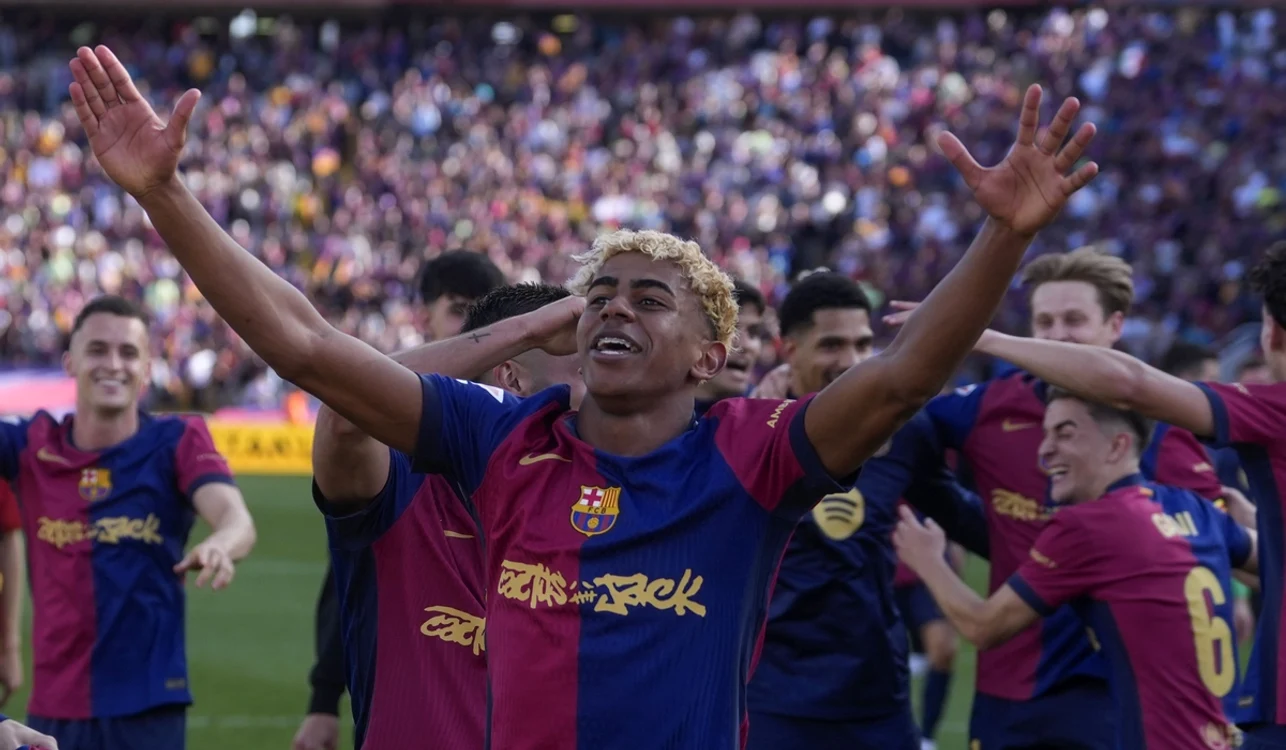 Barcelona a devenit campioană matematic, cu două etape înainte de final (FOTO: EPA)