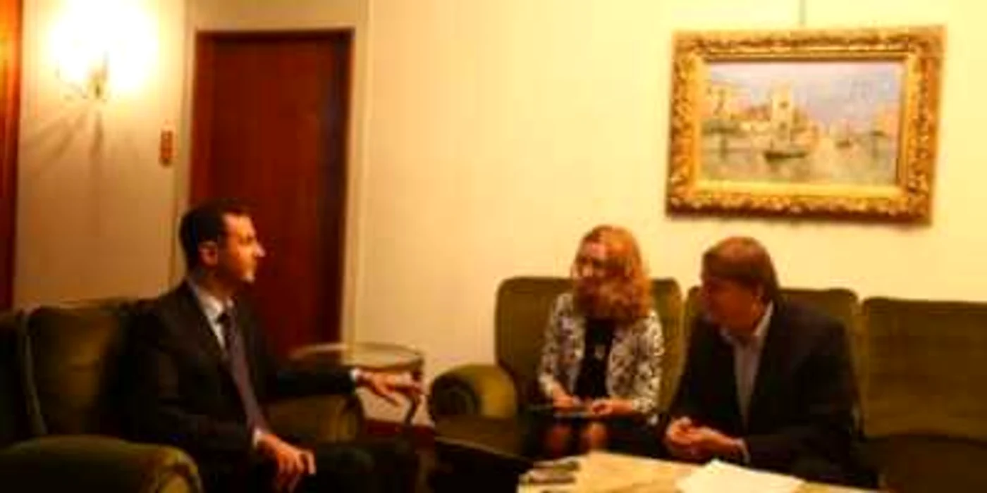 Preşedintele Siriei, Bashar al-Assad, în dialog cu jurnaştii Adevărul