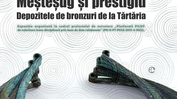 Expoziția „Meșteșug și prestigiu  Depozitele de bronzuri de la Tărtăria” jpeg