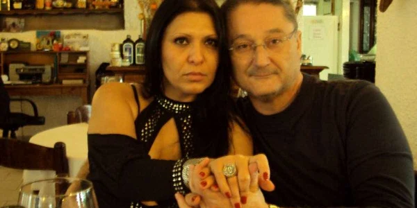 Mirela Marangoci alături de iubitul italian, Gregori de Gennaro